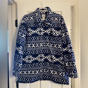 VINTAGE FLEECE Size Medium ALL OVER PRINT